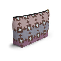 World's Fair Accessory Pouch w T-bottom in Purple